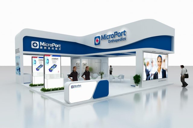 exhibition area 12x123dmax2012005 Model 3D .c4d .max .obj .3ds .fbx .stl .blend 