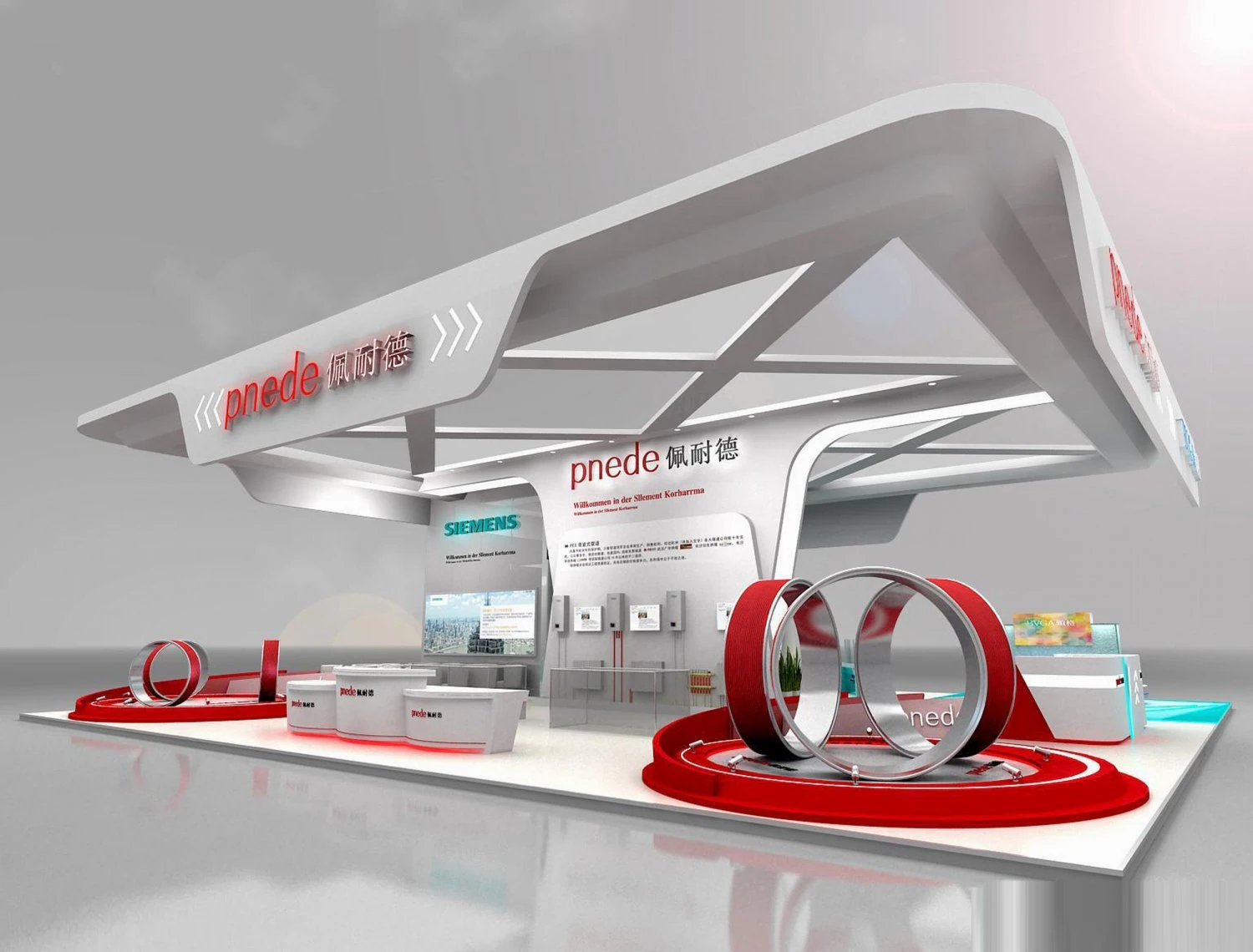exhibition area 12x153dmax201225967 3D Model .c4d .max .obj .3ds .fbx .stl .blend 