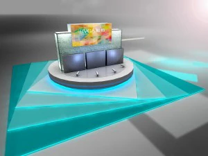 exhibition area 12x153dmax201225967 3D Model
