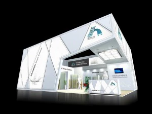 Выставочная площадь 14x1453dmax2009 3D Модель