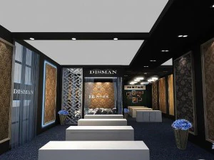 exhibition area 15x753dmax200923711 3D Model