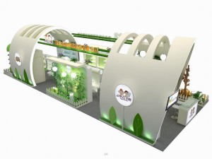 exhibition area 15x63dmax2011 3D Model