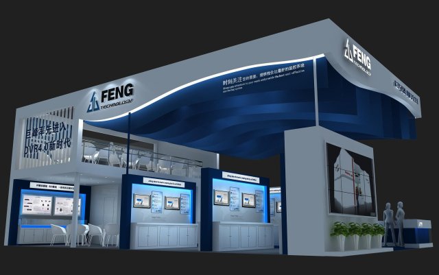 exhibition area 15x93dmax201226067 3D Модель .c4d .max .obj .3ds .fbx .stl .blend 