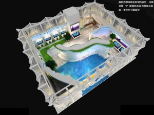 exhibition area 15x123dmax2009 3D Model