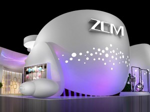 exhibition area 15x123dmax2012 3D Model