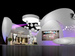 exhibition area 15x123dmax2012 3D Model