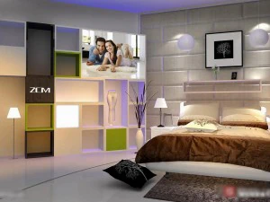 exhibition area 15x123dmax2012 3D Model