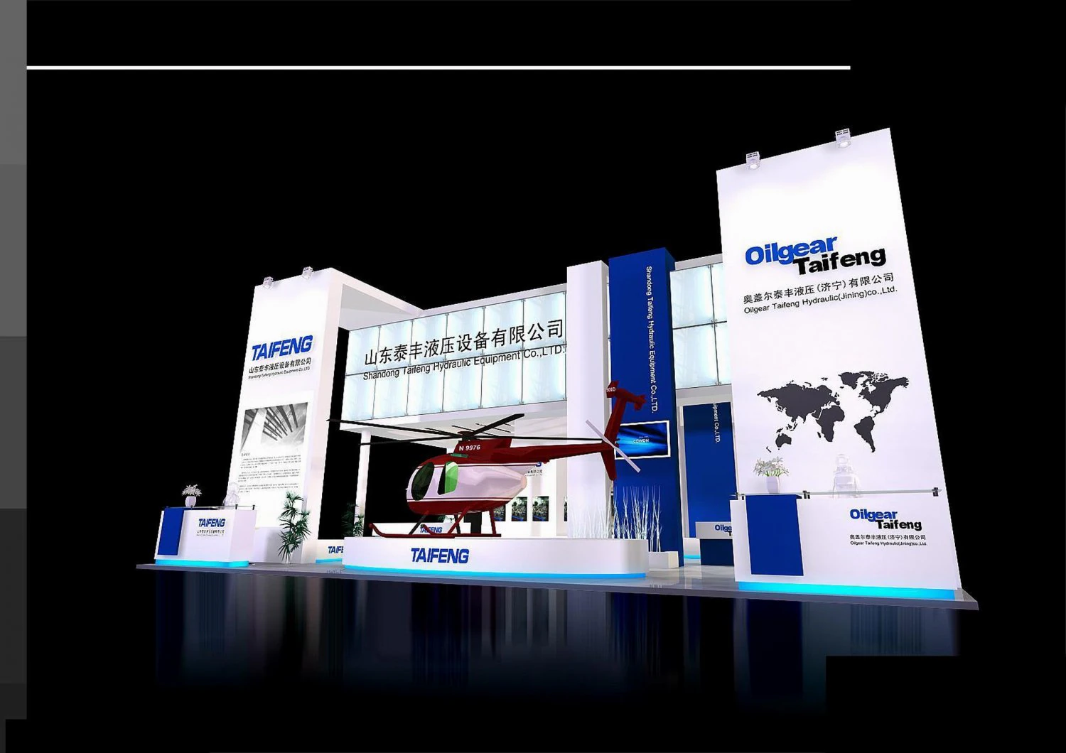 exhibition area 15x153dmax2009 3D Model .c4d .max .obj .3ds .fbx .stl .blend