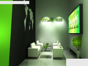 exhibition area 15x153dmax200985 3D Model