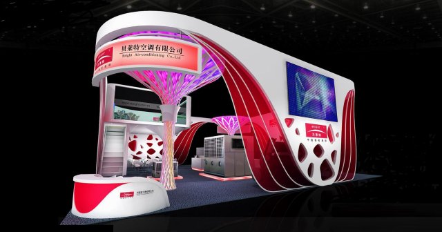 exhibition area 16x163dmax200925749 3D Model .c4d .max .obj .3ds .fbx .stl .blend 