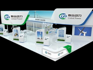 exhibition area 18x123dmax2009 3D Модель
