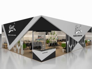 exhibition area 18x123dmax2012 Model 3D
