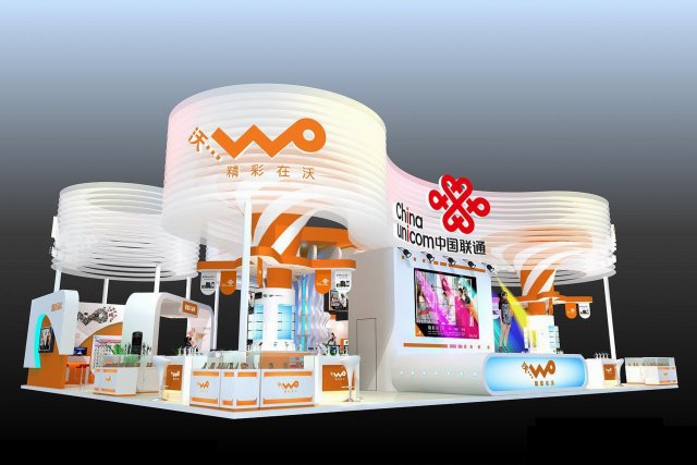 exhibition area 18x153dmax2009 3D Model .c4d .max .obj .3ds .fbx .stl .blend