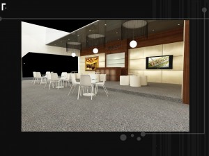 exhibition area 20x123dmax2009 3D मॉडल