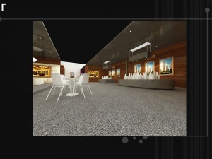 exhibition area 20x123dmax2009 3D मॉडल