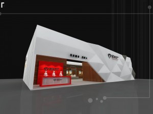 exhibition area 20x123dmax2009 3D मॉडल