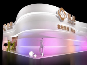 exhibition area 20x163dmax2009 3D Model