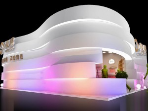 exhibition area 20x163dmax2009 3D मॉडल
