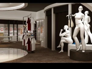 exhibition area 20x163dmax200912 3D Model