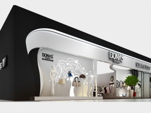 exhibition area 20x163dmax200912 3D Модель