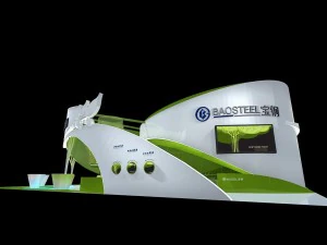 Выставочная площадь 21x163dmax2009 3D Модель