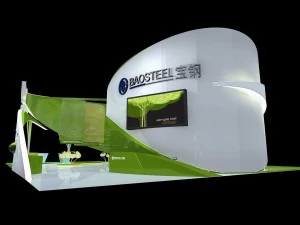 exhibition area 21x163dmax2009 3D Model