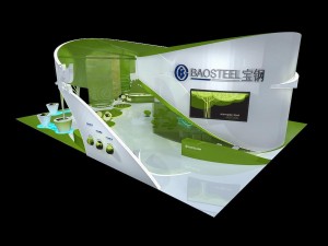 exhibition area 21x163dmax2009 3D Model