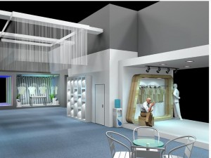 exhibition area 24x123dmax201225997 3D Model