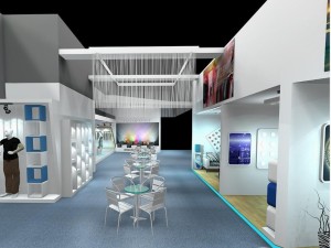 exhibition area 24x123dmax201225997 3D Model