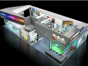 exhibition area 24x123dmax201225997 3D Model