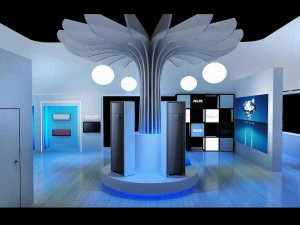 exhibition area 24x133dmax2009 3D Model