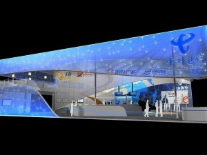 Выставочная площадь 24x213dmax2012 3D Модель