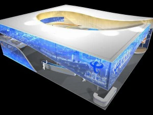 exhibition area 24x213dmax2012 3D Model