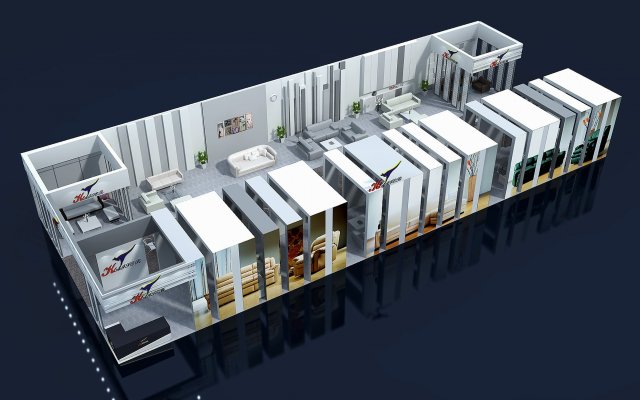 exhibition area 30x123dmax200925246 3Dモデル .c4d .max .obj .3ds .fbx .stl .blend 