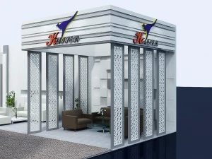 exhibition area 30x123dmax200925246 3D Model