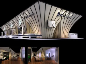 Выставочная площадь 31x113dmax200926300 3D Модель