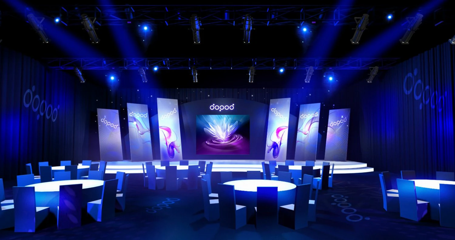 concert stage design 3D Model .c4d .max .obj .3ds .fbx .stl .blend 