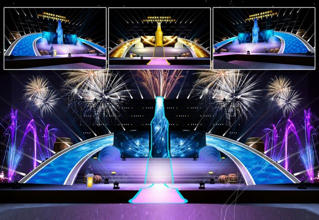 concert stage design 05 3D Model .c4d .max .obj .3ds .fbx .stl .blend 