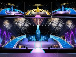 дизайн концертной сцены 05 3D Модель