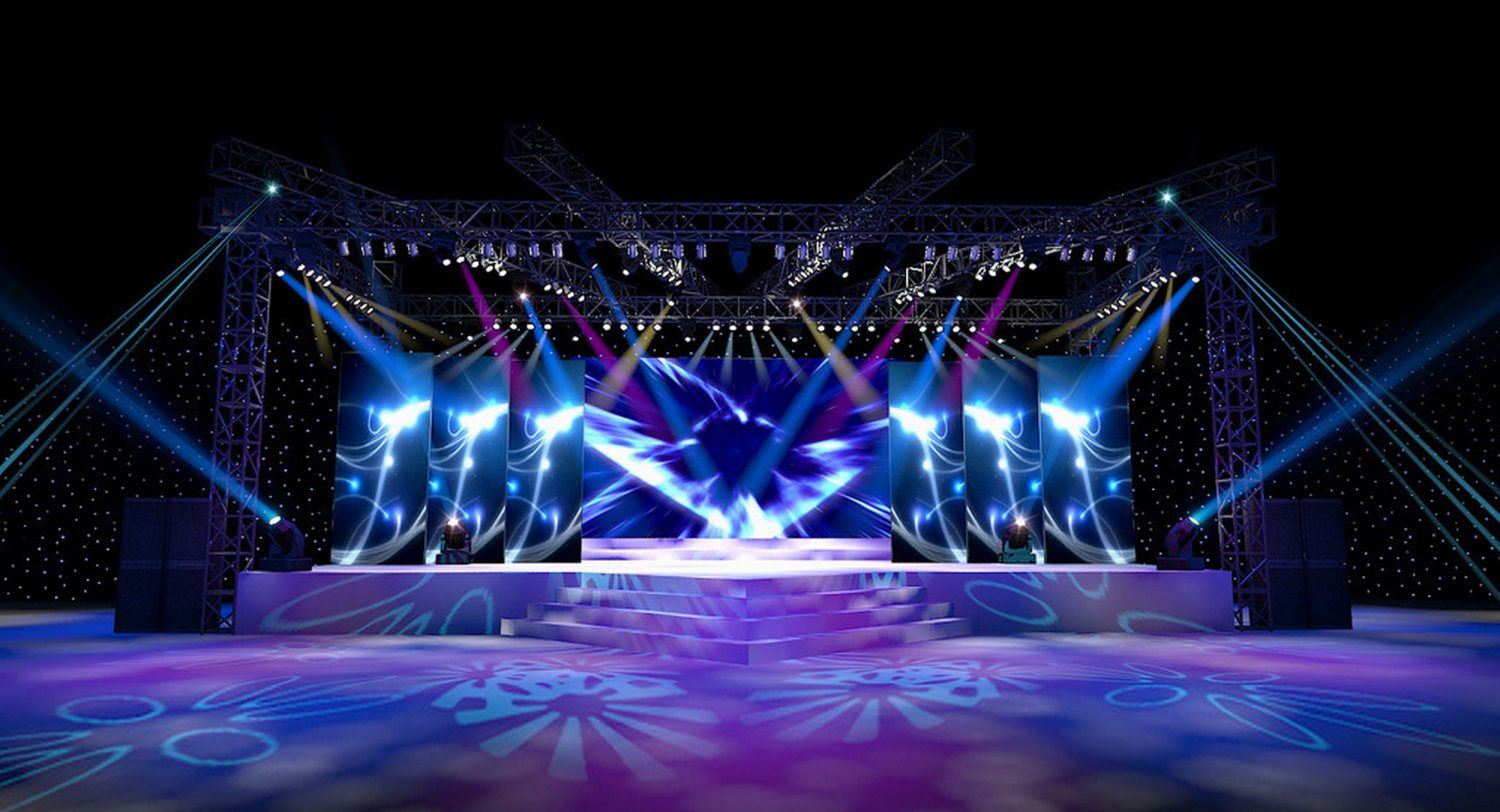 concert stage design 18 3D Models. 