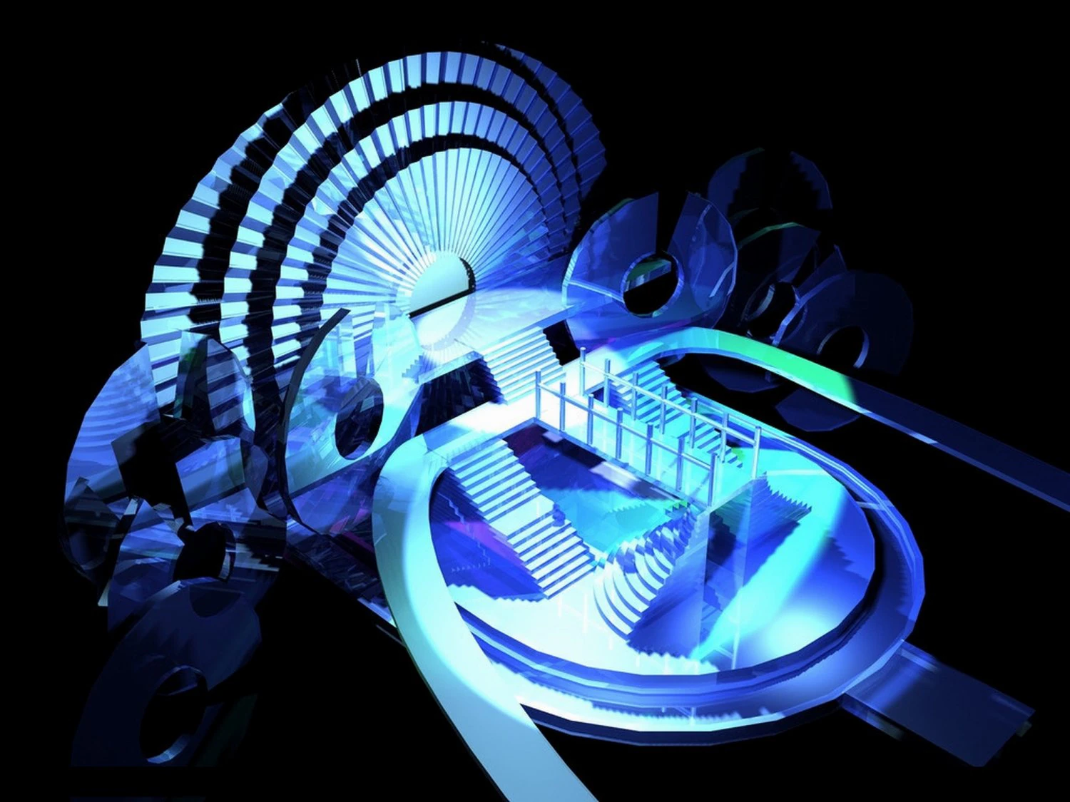 concert stage design 19 3D Model .c4d .max .obj .3ds .fbx .stl .blend