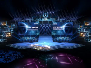 дизайн концертной сцены 23 3D Модель