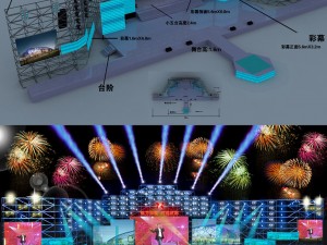 concert stage design 25 3D मॉडल