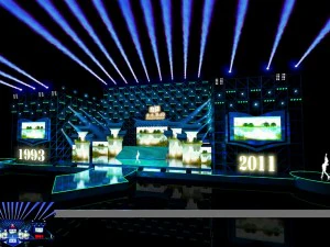 дизайн концертной сцены 182 3D Модель