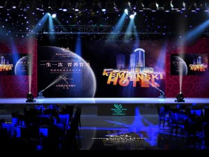 дизайн концертной сцены 189 3D Модель