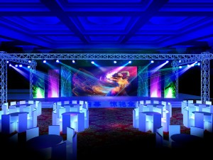 concert stage design 1812 Model 3D