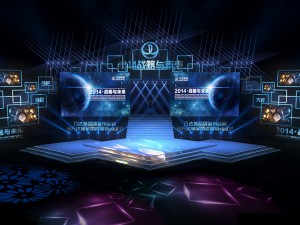 concert stage design 1814 3D Model