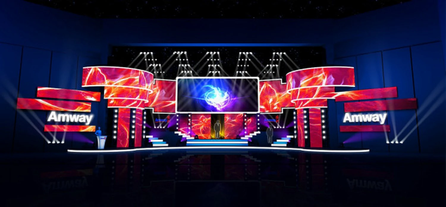 concert stage design 1816 3D Model .c4d .max .obj .3ds .fbx .stl .blend