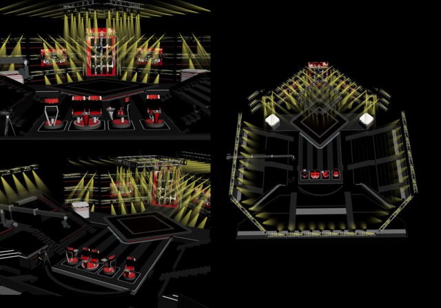 concert stage design 1818 Modelo 3D .c4d .max .obj .3ds .fbx .stl .blend 