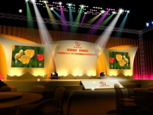 оформление концертной сцены 1819 г. 3D Модель